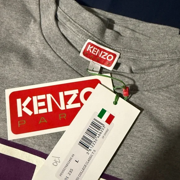 Kenzo Graphic College Classic T-shirt US M Shirts